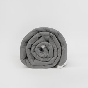 Gewichtsdecke Relax aus polyester in gerolltem zustand
